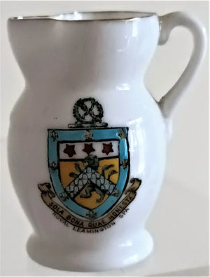 Antique W.H. Goss ~ Plymouth { Spanish } Jug ~ Royal Leamington Spa