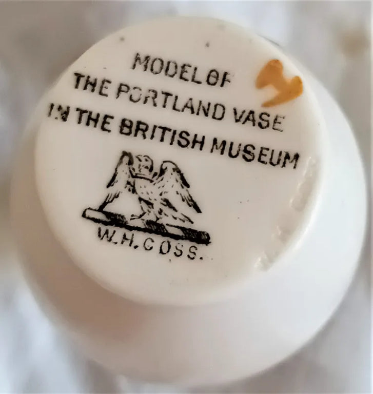 Antique W.H. Goss ~ Portland Vase ~ Cheddar