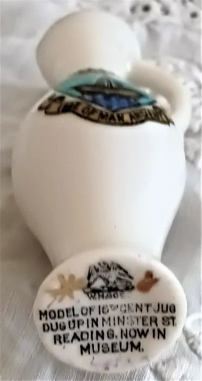 Antique W.H. Goss ~ Reading Jug ~ See of Man Ancient
