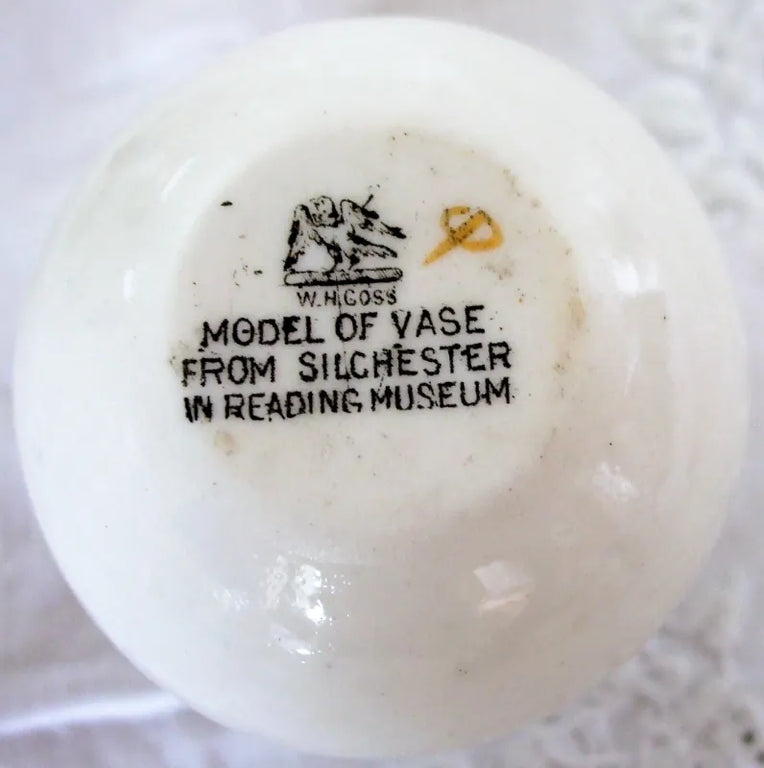 Antique W.H. Goss ~ Reading { Silchester } Vase ~ A.C.C. No. 241 ~ Ashford