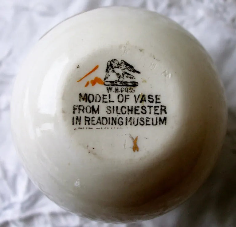 Antique W.H. Goss ~ Reading { Silchester } Vase ~ A.C.C. No. 241 ~ Manor of St. Just
