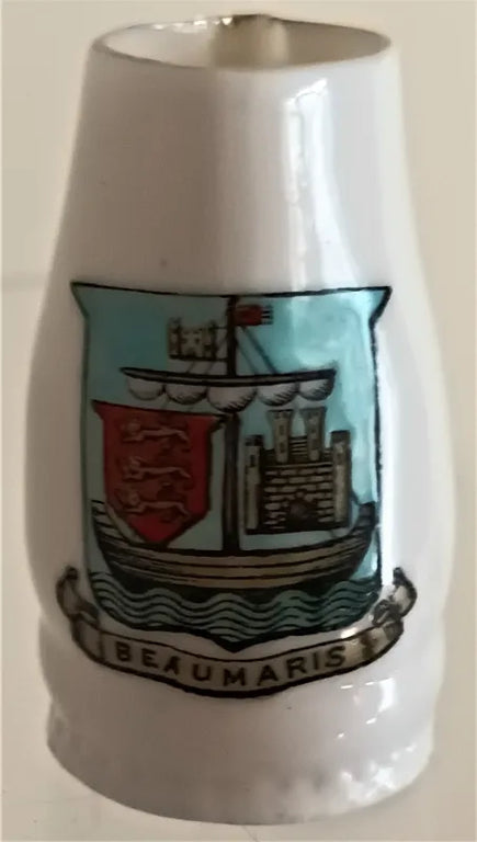 Antique W.H. Goss ~ Salisbury Leather Jack ~ Beaumaris