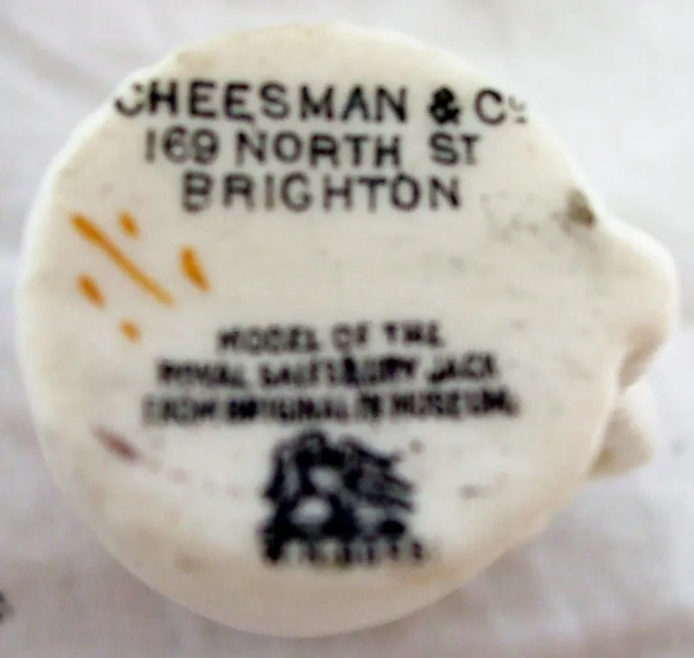 Antique W.H. Goss ~ Salisbury Leather Jack ~ A.C.C. No. 250 ~ Hove