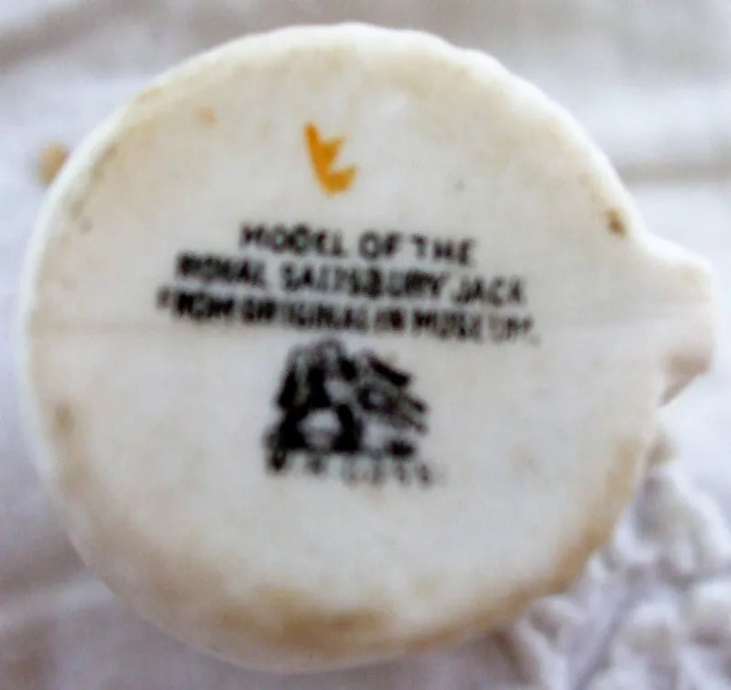 Antique W.H. Goss ~ Salisbury Leather Jack ~ A.C.C. No. 250 ~ St. Peter's Henfield