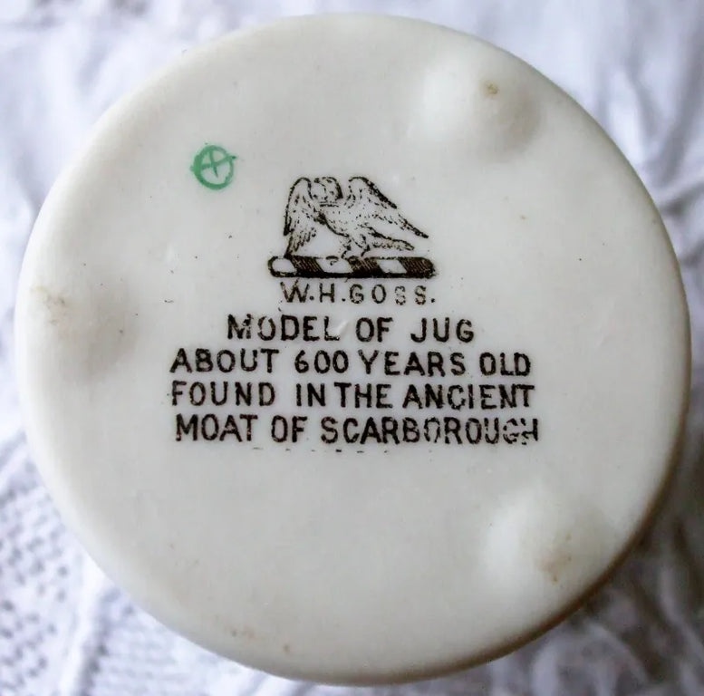 Antique W.H. Goss ~ Scarborough Jug ~ A.C.C. No. 253 ~ Duke of Atholl