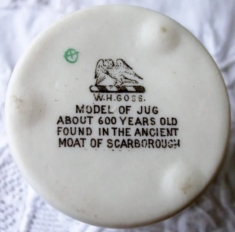 Antique W.H. Goss ~ Scarborough Jug ~ A.C.C. No. 253 ~ Duke of Atholl
