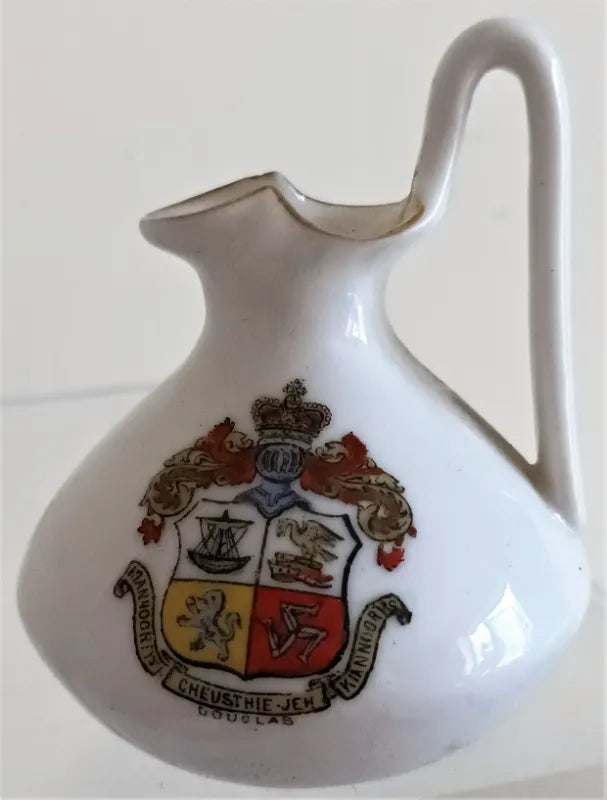 Antique W.H. Goss ~ Shrewsbury Romano-Salopian Ewer ~ Douglas