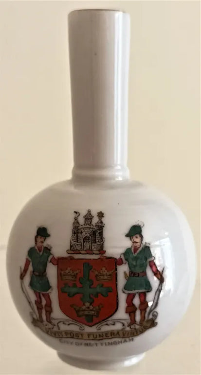 Antique W.H. Goss ~ Southwold Jar ~ City of Nottingham