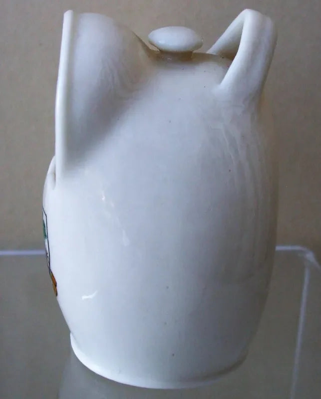 Antique W.H. Goss ~ Stockton Ancient Salt Pot ~ A.C.C. No. 266 ~ Huntingdon