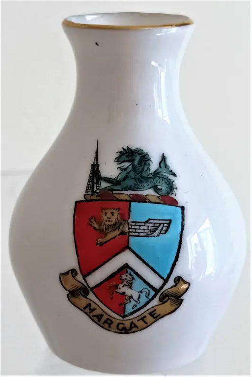 Antique W.H, Goss ~ Swindon Vase ~ Margate