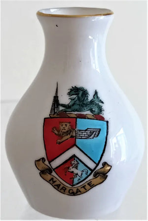 Antique W.H, Goss ~ Swindon Vase ~ Margate