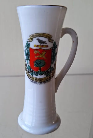 Antique W.H. Goss ~ Two-Handled Tyg ~ A.C.C. No. 278b ~ Arms for Burns