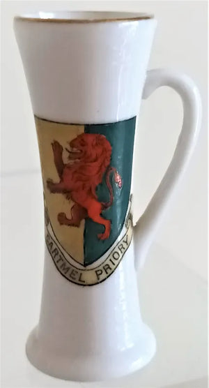 Antique W.H. Goss ~ One-Handled Tyg ~ Cartmel Priory