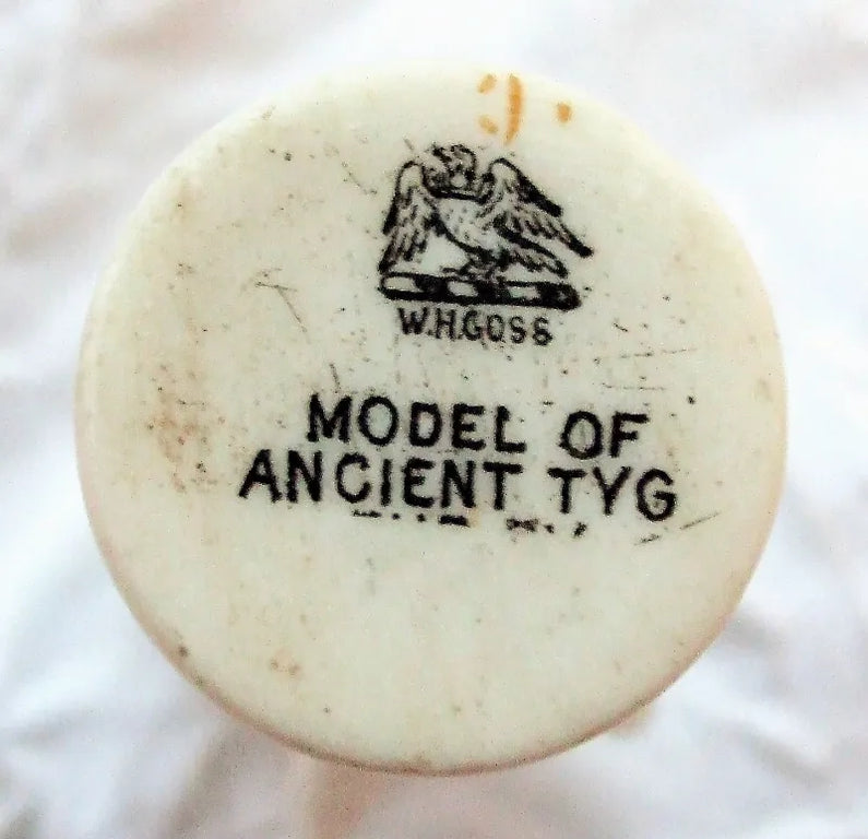 Antique W.H. Goss ~ Two-Handled Tyg ~ A.C.C. No. 278b ~ Rochester
