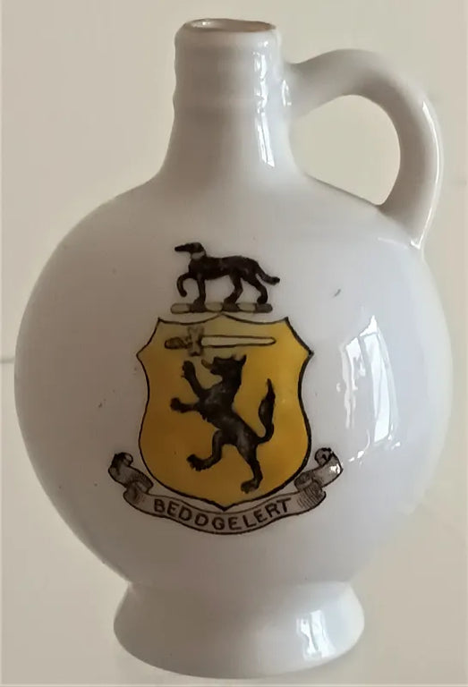 Antique W.H. Goss ~ Wareham Bottle ~ Beddgelert