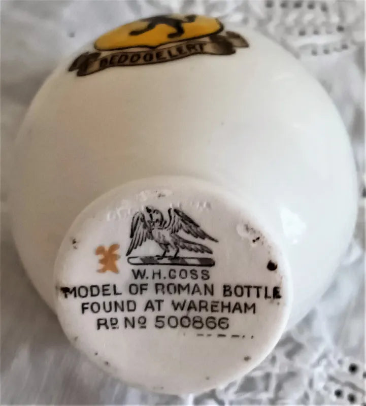 Antique W.H. Goss ~ Wareham Bottle ~ Beddgelert