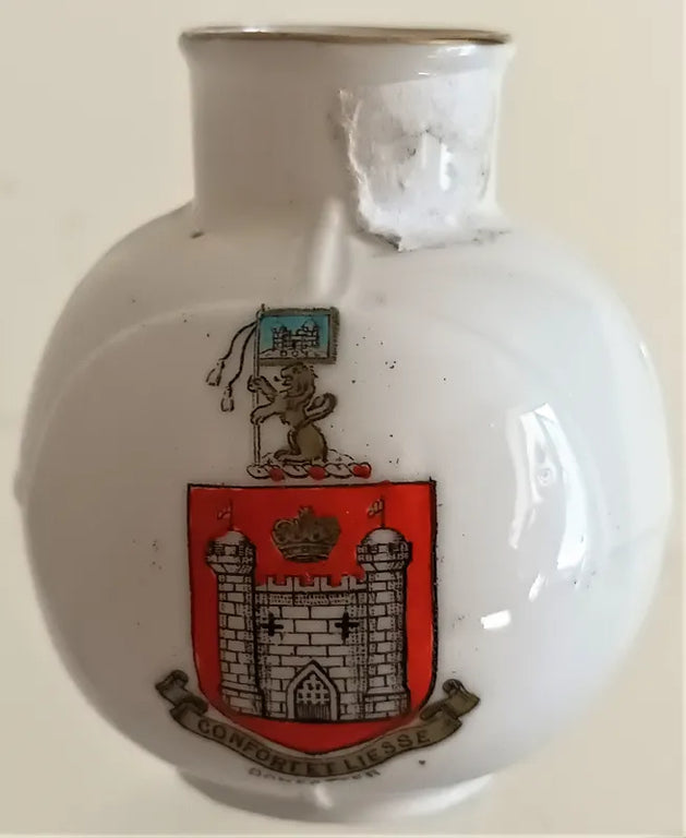 Antique W.H. Goss ~ Welsh Milk Can ~ Doncaster