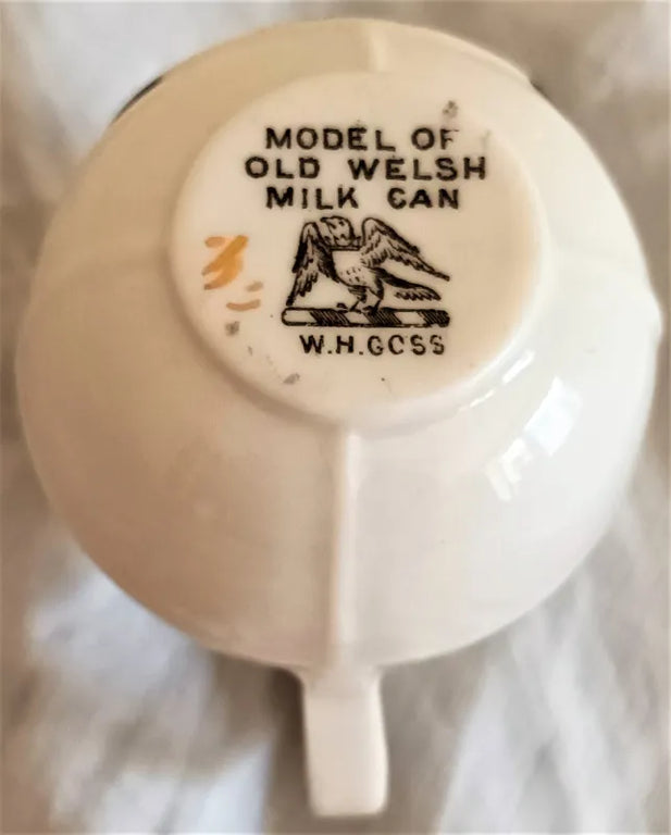 Antique W.H. Goss ~ Welsh Milk Can ~ ILfracombe
