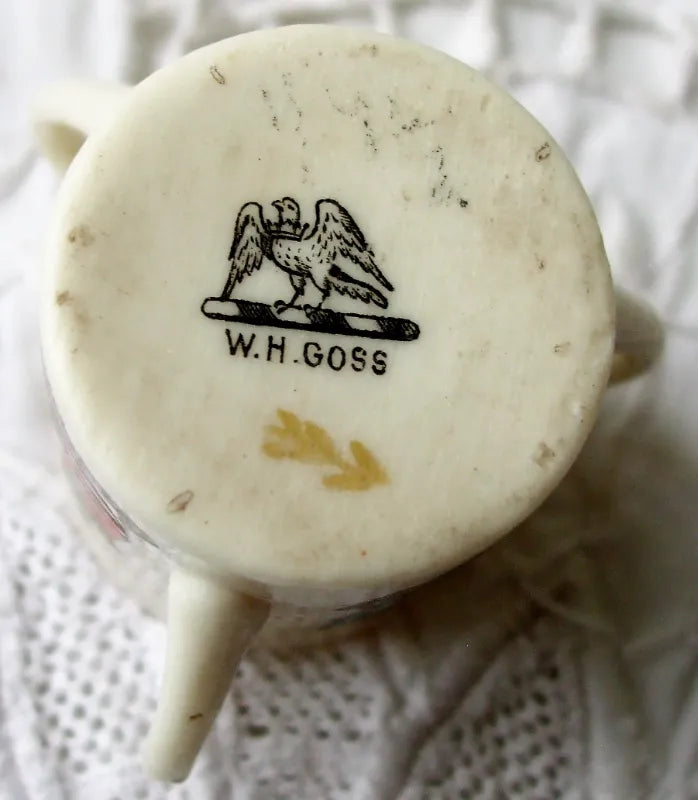 Antique W.H. Goss ~ Fairy Tyg ~ A.C.C. No. 475 ~ Sussex ~ Eastbourne ~ Pevensey