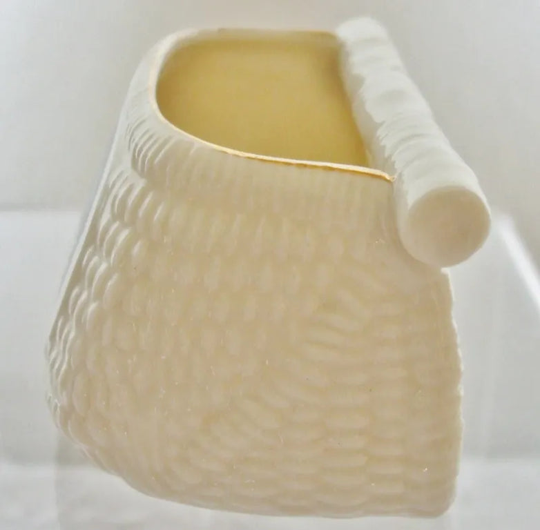 Antique W.H. Goss ~ Jersey Fish Basket ~ A.C.C. No. 52(3)a ~ Brixham Harbour & Market