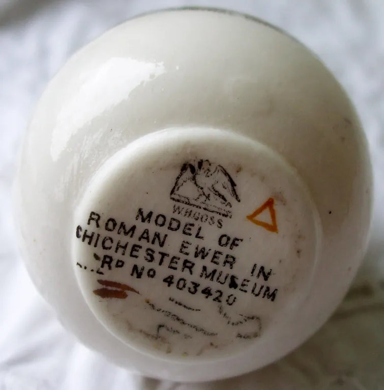 Antique W.H. Goss ~ Chichester Roman Ewer ~ A.C.C. No. 59 ~ Admiral Lord Nelson