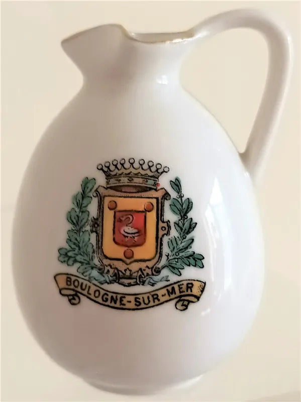 Antique W.H. Goss ~ Chichester Roman Ewer ~ Boulogne-sur-Mer