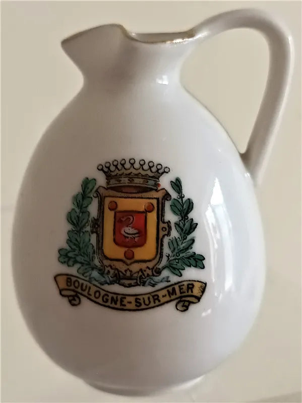 Antique W.H. Goss ~ Chichester Roman Ewer ~ Boulogne-sur-Mer