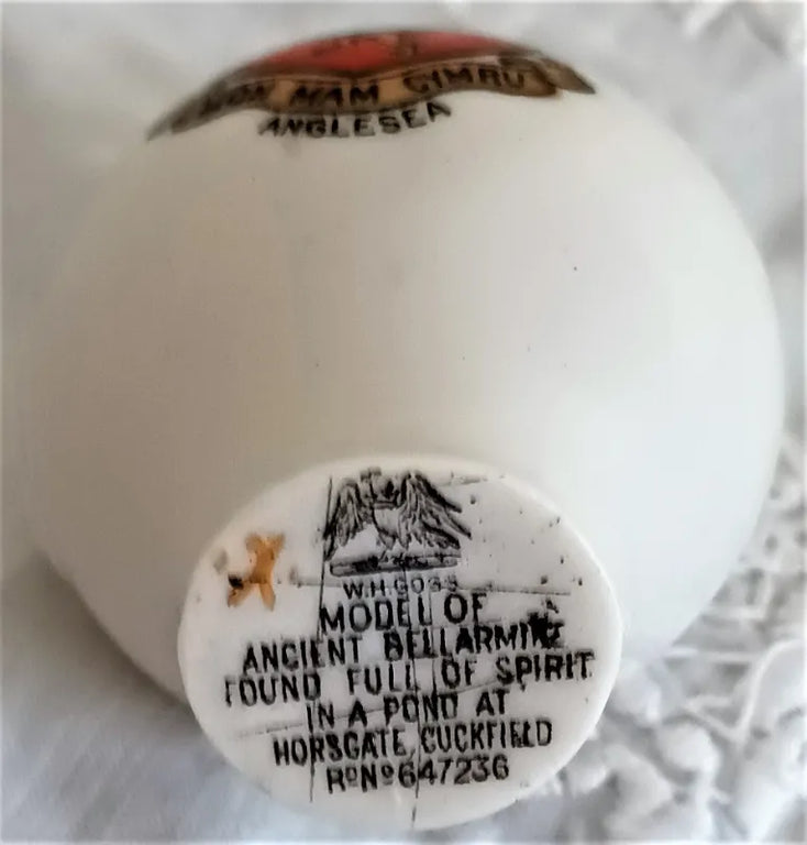 Antique W.H. Goss ~ Cuckfield Ancient Bellarmine ~ Anglesea {sic}