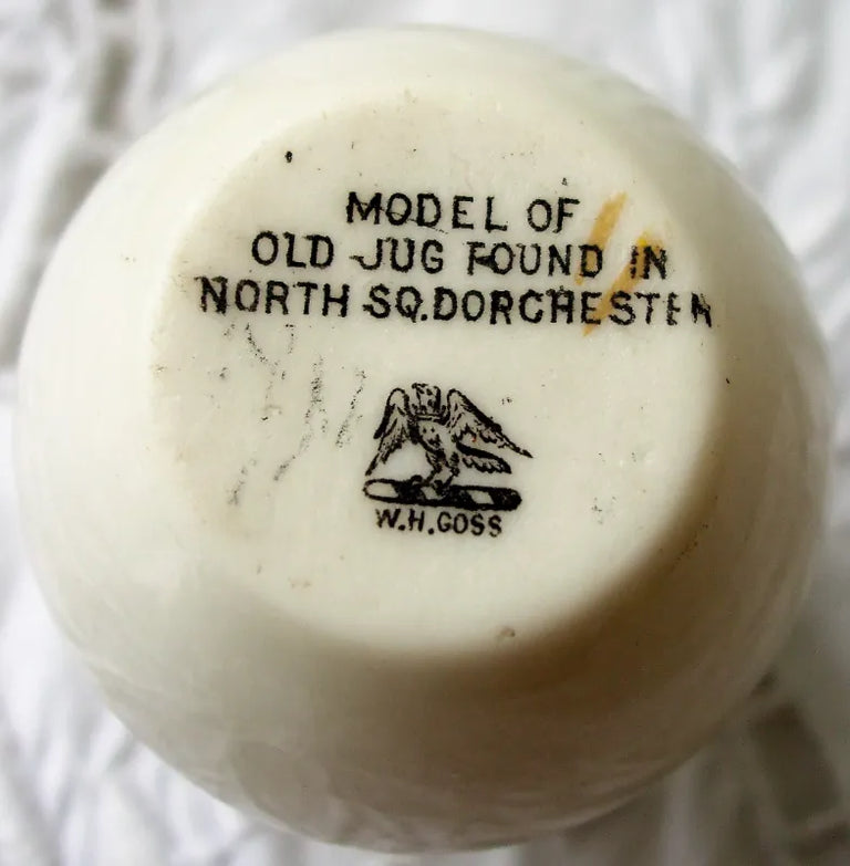Antique W.H. Goss ~ Dorchester Jug ~ A.C.C. No. 88 ~ Lord of the Manor of Kettlewell