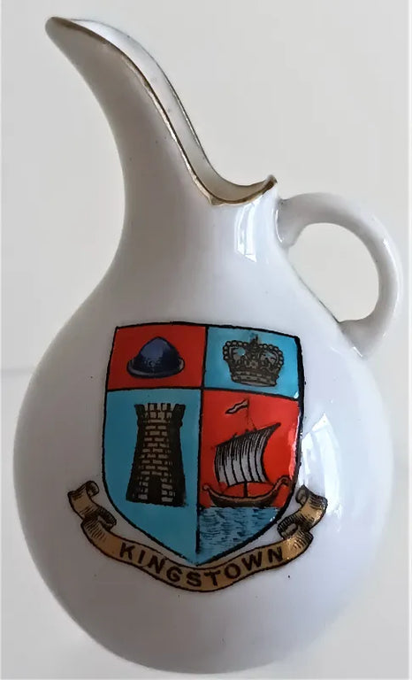 Antique W.H. Goss ~ High Lipped Ewer ~ Kingstown