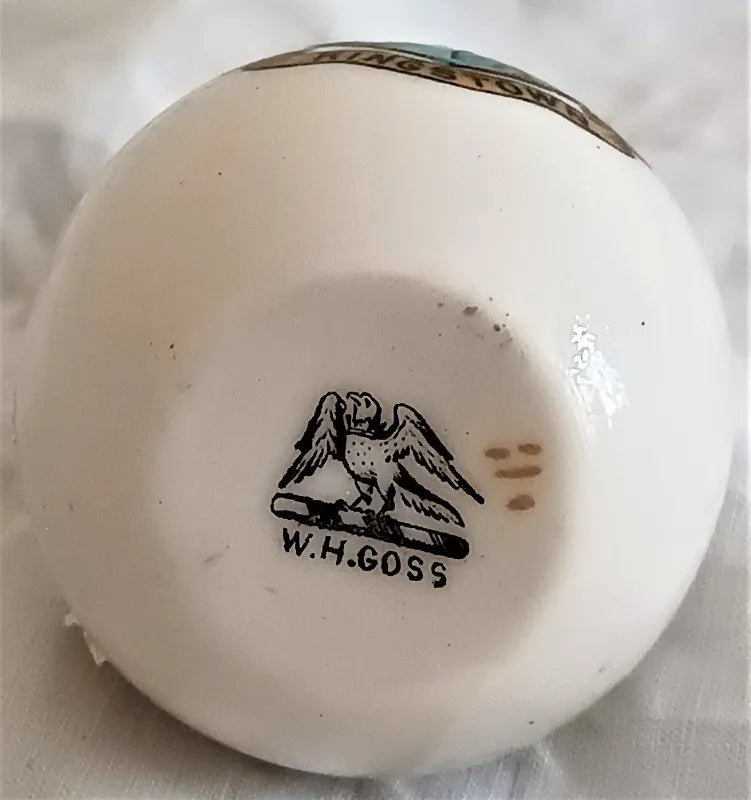 Antique W.H. Goss ~ High Lipped Ewer ~ Kingstown