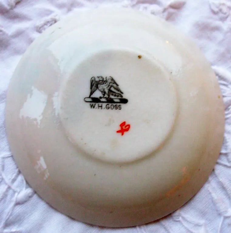 Antique W.H. Goss ~ Saucer Dish ~ Southwark