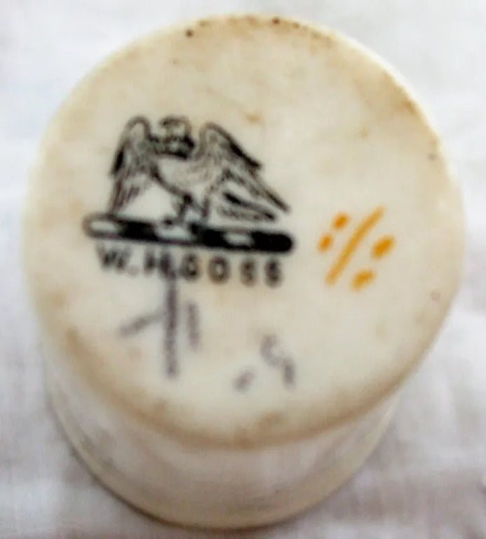 Antique W.H. Goss ~ Taper Beaker ~ Seal of Rye