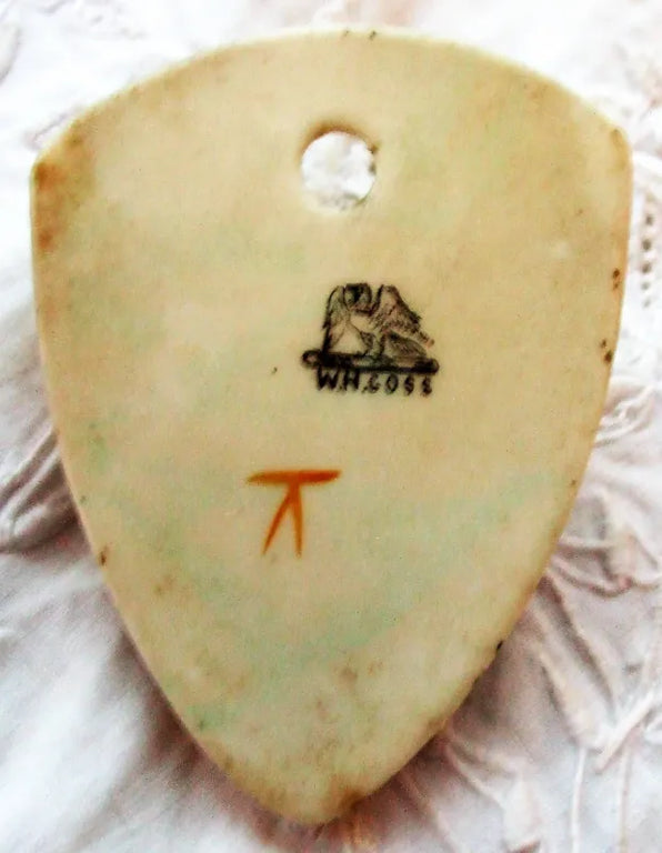 Antique W.H. Goss ~ Wall Pocket ~ Bognor