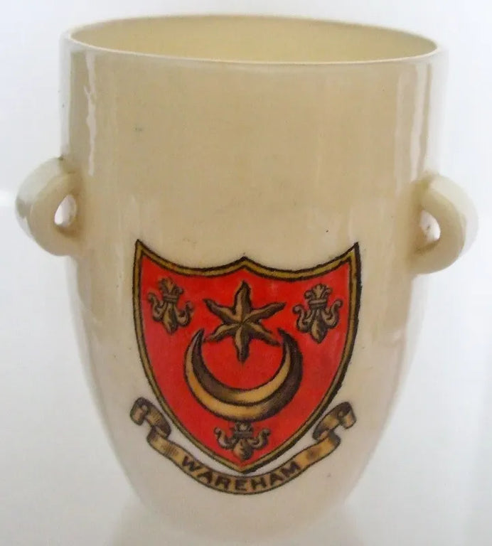 Antique W.H. Goss ~ Gerrans Celtic Cinerary Urn ~ A.C.C. No. 120 ~ Wareham