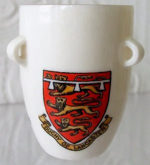 Antique W.H. Goss ~ Gerrans Celtic Cinerary Urn ~ A.C.C. No. 120 ~ Duchy of Lancaster