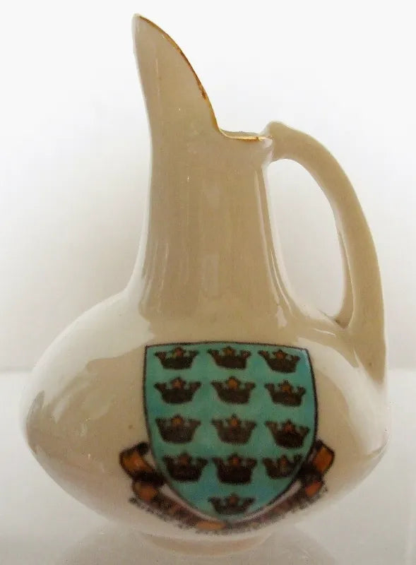 Antique W.H. Goss ~ Glastonbury Roman Ewer ~ A.C.C. No. 125 ~ King Arthur