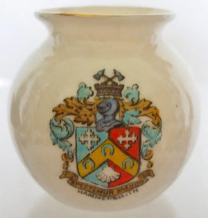 Antique W.H. Goss ~ Glastonbury Vase ~ A.C.C. No. 127 ~ Hammersmith