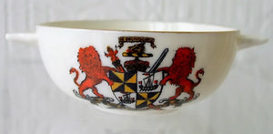 Antique W.H. Goss ~ Highland Cuach ~ A.C.C. No. 147 ~ Duke of Argyll ~ * MATCHING ARMS *