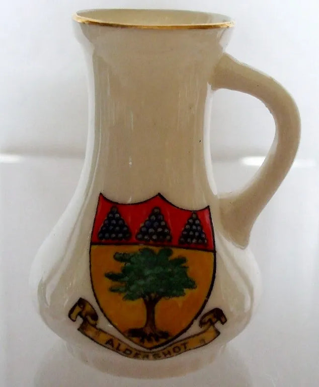 Antique W.H. Goss ~ Horsham Jug ~ A.C.C. No. 151 ~ Aldershot