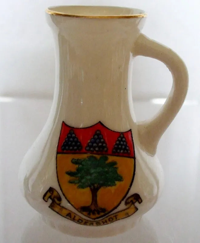 Antique W.H. Goss ~ Horsham Jug ~ A.C.C. No. 151 ~ Aldershot