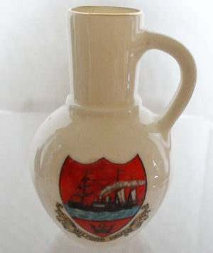 Antique W.H. Goss ~ Hunstanton Ewer ~ A.C.C. No. 152 ~ Milford Haven