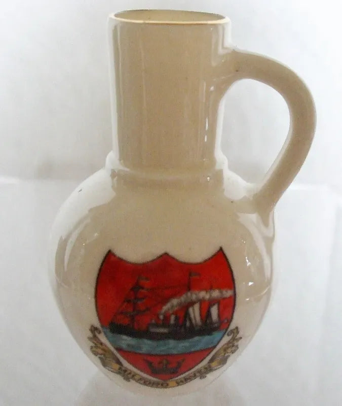 Antique W.H. Goss ~ Hunstanton Ewer ~ A.C.C. No. 152 ~ Milford Haven