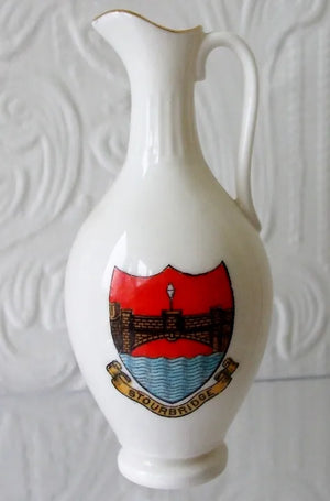 Antique W.H. Goss ~ Japan Ewer ~ A.C.C. No. 162 ~ Stourbridge