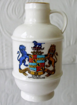 Antique W.H. Goss ~ Kendal Jug ~ A.C.C. No. 163 ~ Duke of Northumberland
