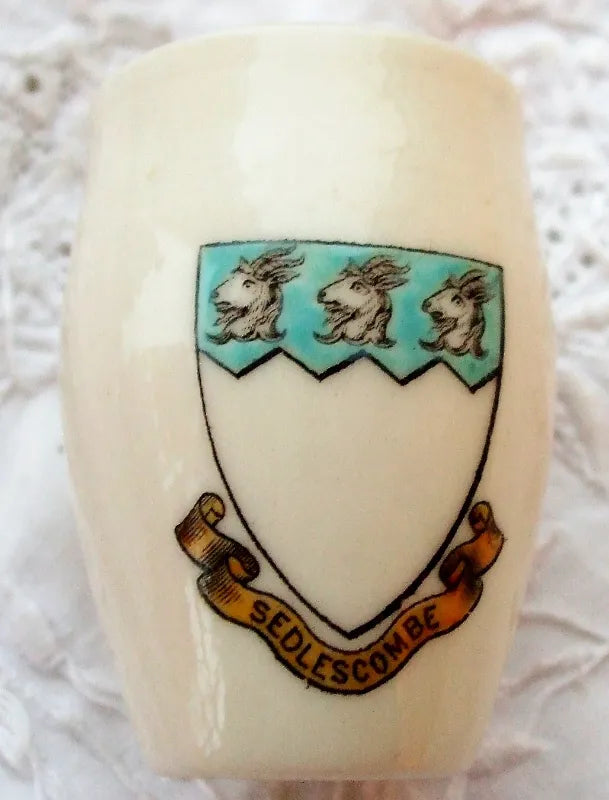 Antique W.H. Goss ~ Lanlawren Celtic Sepulchral Urn ~ A.C.C. No. 167 ~ Sedlescombe
