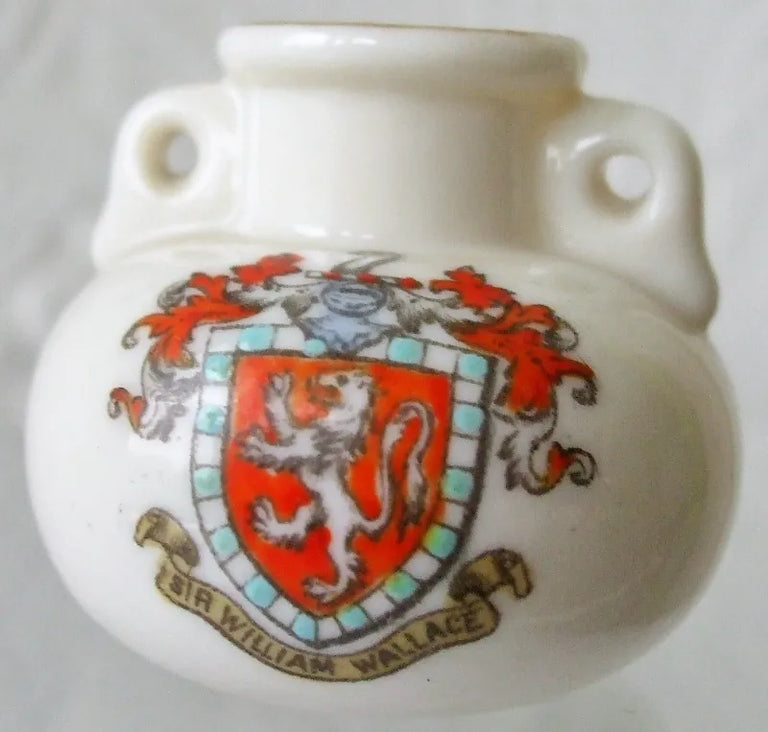 Antique W.H. Goss ~ Lewes Roman Vase ~ A.C.C. No. 177 ~ Sir William Wallace
