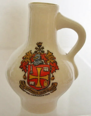 Antique W.H. Goss ~ Looe Ewer ~ A.C.C. No.185 ~ Wolverhampton