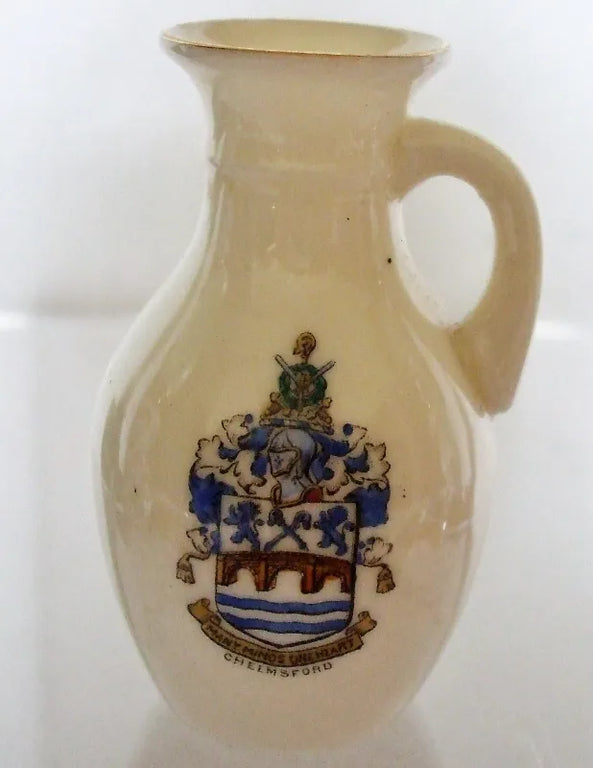 Antique W.H. Goss ~ Newcastle Roman Jug ~ A.C.C. No. 209 ~ Chelmsford