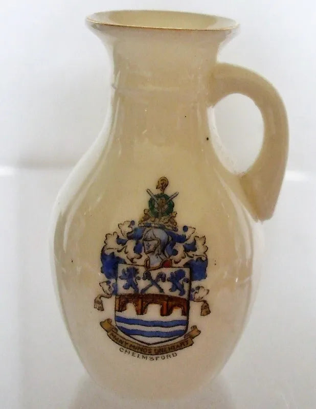Antique W.H. Goss ~ Newcastle Roman Jug ~ A.C.C. No. 209 ~ Chelmsford